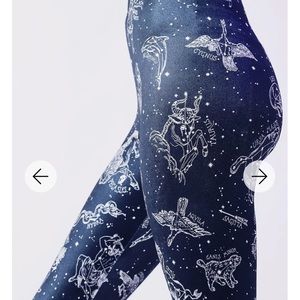 Blackmilk Constellations Velvet HW Leggings